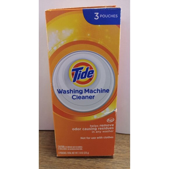 Tide Washing Cleaner 3 Pouches Deodorizer Residue New - Picture 1 of 3
